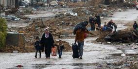 مئات الفلسطينيين يعودون لمنازلهم في غزة والشمال