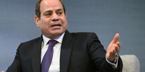 السيسي: السلام الحقيقي لن يتحقق إلا بقيام الدولة الفلسطينية