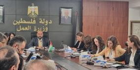 وزارة العمل تدعو المانحين لدعم خطة الاستجابة الطارئة لقطاع العمل