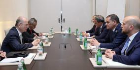 مصطفى يبحث مع مسؤولين عرب تعزيز الجهد الإغاثي ودعم عمل الحكومة