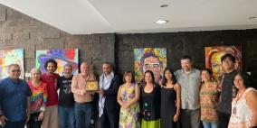 السوداني يكرم الشاعر فيرناندو ريندون رئيس مهرجان ميديين العالمي للشعر لدعمه فلسطين