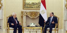 الرئيس يجتمع مع نظيره المصري