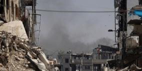 شهيدان ومصابون في قصف الاحتلال تجمعا للمواطنين في محيط مستشفى كمال عدوان