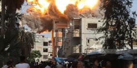 استشهاد 4 أطفال إثر غارة للاحتلال على خيمة للنازحين غرب خان يونس