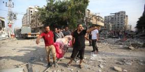 ثلاثة شهداء في قصف الاحتلال جباليا النزلة وحي الشيخ رضوان