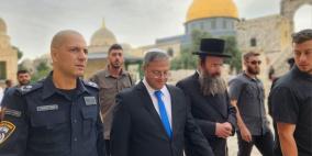 المتطرف ايتمار بن غفير يقود اقتحام المستوطنين للمسجد الأقصى