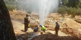 سلطة المياه: الكشف عن أكثر من 50 وصلة غير قانونية في اليوم الثالث من الحملة على خط دير شعار