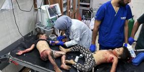 شهيدان طفلان بقصف الاحتلال جباليا النزلة شمال غزة