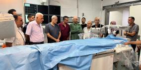 إعادة تشغيل قسم القسطرة القلبية في مستشفى القدس بمدينة غزة