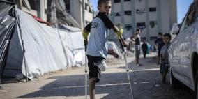 لجنة أممية: 21 ألف طفل في غزة يعانون من إعاقات منذ بدء الحرب