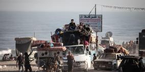 الأونروا: عشرات آلاف الفلسطينيين يواجهون نزوحا متكررا في غزة
