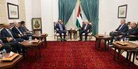 الرئيس عباس يستقبل وفدا من اتحاد المقاولين الفلسطينيين