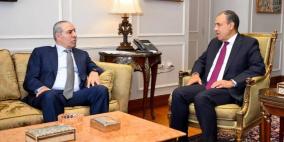 الشيخ ووزير الخارجية المصري يبحثان مستجدات الأوضاع الفلسطينية وجهود إعادة إعمار غزة