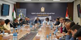 غرفة العمليات الحكومية تستعرض خطة الإغاثة والتعافي المبكر لقطاع الأشغال العامة والإسكان في غزة