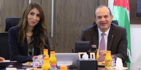 وزيرة العمل تبحث مع وزير الاقتصاد الرقمي الأردني تعزيز التعاون بمجال قطاع الريادة والابتكار
