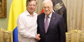 الرئيس يجتمع مع نظيره الكولومبي