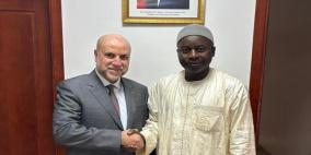 الهباش يبحث مع مستشار الرئيس السنغالي إقامة ملتقى فلسطيني أفريقي لحماية المقدسات