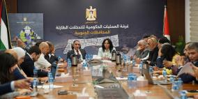 "العمليات الحكومية" تستعرض خطة الإغاثة والتعافي المبكر لقطاع الطاقة في غزة