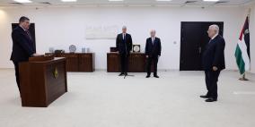 وزير النقل والمواصلات محمد الأحمد يؤدي اليمين القانونية أمام الرئيس