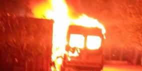 مستوطنون يحرقون منازل ومركبات و"كرفانا" في الجبعة ببيت لحم