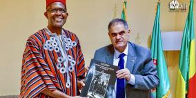 السفير البلعاوي يبحث مع وزير في جمهورية مالي سبل التعاون الثقافي