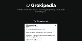 موسوعة "غروكيبيديا".. مشروع ماسك الجديد يتحول إلى مصدر تضليل