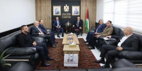 اللواء هب الريح يستقبل الأمين العام للهيئة الخيرية الأردنية والسفير الأردني