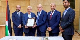 الحايك يعلن إنجاز الخطة الإدارية والحفاظية لموقع التراث العالمي "تل السلطان" في أريحا