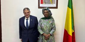 سفير دولة فلسطين لدى مالي يبحث مع وزيرة ريادة الأعمال والتشغيل سبل تعزيز التعاون الثنائي