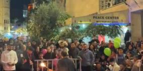 افتتاح سوق الميلاد السنوي الخامس والعشرون في بيت لحم