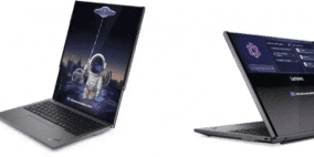 "لينوفو" تفاجئ السوق بكمبيوتر محمول مزود بشاشة قابلة للتمدد إلى الخارج