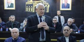 صور| وزير الداخلية يشارك في توقيع صكي صلح عشائري بسلفيت وجنين