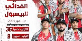 فدائي البيسبول.. الأول عربياً والثامن آسيوياً في تصنيف الاتحاد الدولي