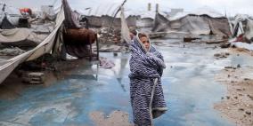 وفاة رضيعة نتيجة البرد القارس في خان يونس جنوبي قطاع غزة