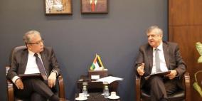 بسيسو يبحث مع السفير الياباني آفاق التعاون في إعادة الإعمار والبنية التحتية