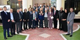 فتوح يلتقي الجالية الفلسطينية في البحرين