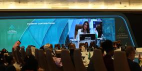 وزيرة العمل تشارك في المؤتمر العالمي لسوق العمل بالرياض وتستعرض رؤية فلسطين لمستقبل العمل