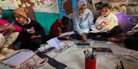 طفولة تُرمَّم بالرسم