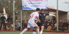 صور| افتتاح البطولة التنشيطية لخماسيات كرة القدم في قطاع غزة 
