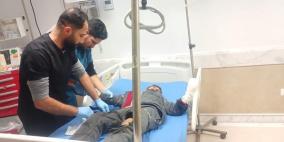إصابة طفل بانفجار جسم من مخلفات الاحتلال شمال غزة
