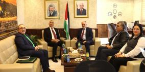 مدير عام مؤسسة المواصفات والمقاييس يستقبل السفير المغربي