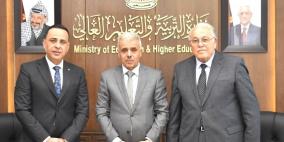 برهم يبحث مع القنصل المصري أوضاع طلبة غزة العالقين في مصر