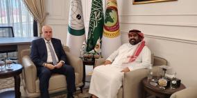 الهباش يبحث مع المدير التنفيذي لصندوق التضامن الإسلامي سبل تعزيز التعاون المشترك