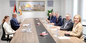 الشيخ يبحث مع مدير عام برنامج الأمم المتحدة الإنمائي آفاق تعزيز الشراكة التنموية