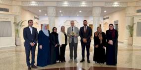 وفد من جامعة النجاح الوطنية يزور جامعة الشارقة ومركز الشيخة جواهر للدراسات الفلسطينية لتعزيز الشراكات الأكاديمية ‏والبحثية