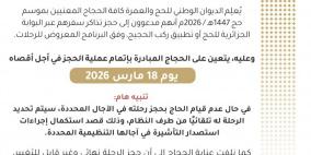 رابط حجز رحلة الحج في الجزائر 2026 البوابة الجزائرية للحج | تحميل تطبيق ركب الحجيج