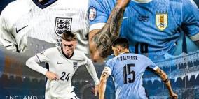 مشاهدة مباراة إنجلترا وأوروغواي بث مباشر اليوم في قمة وديات "أسبوع الفيفا"