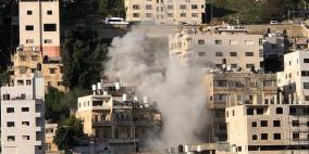 الاحتلال يفجر منزلا في مدينة نابلس