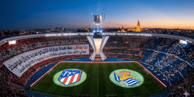 بث مباشر مشاهدة مباراة أتلتيكو مدريد وريال سوسيداد في نهائي كأس ملك إسبانيا 2026 يلا شوت