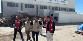 وفد جمعية روابي يزور العريش برفقة الهلال الأحمر المصري لبحث آليات توسيع الاستجابة الإنسانية في غزة